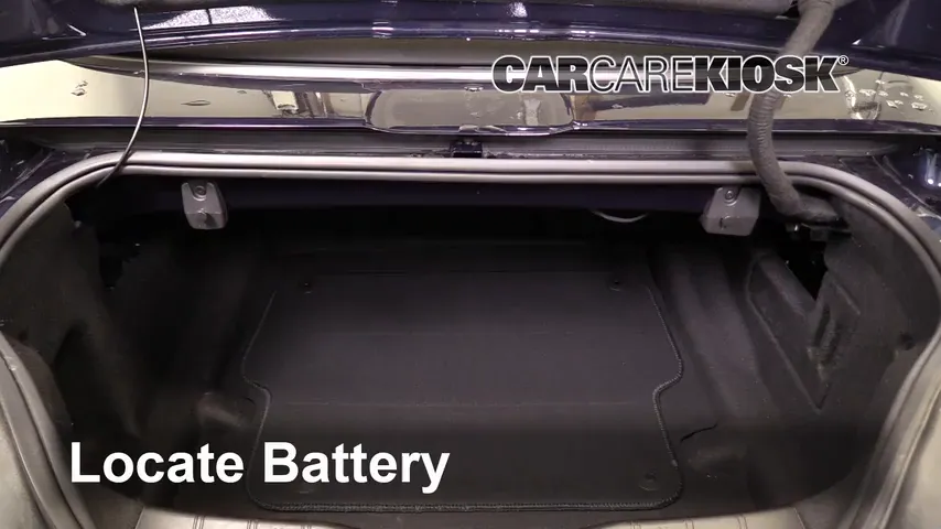 2018 Chevrolet Camaro LT 2.0L 4 Cyl. Turbo Convertible Battery Replace